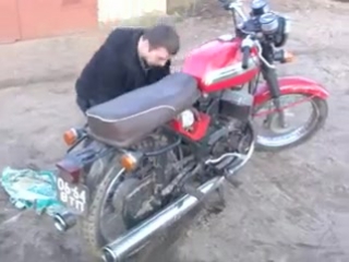 stunt man on motorcycle stunt failed